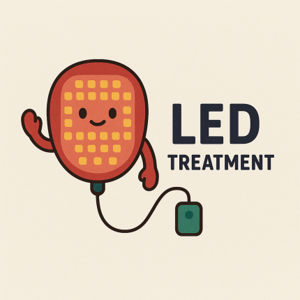 LED treatment add-on